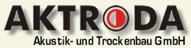 Logo AKTRODA Akustik- und Trockenbau GmbH